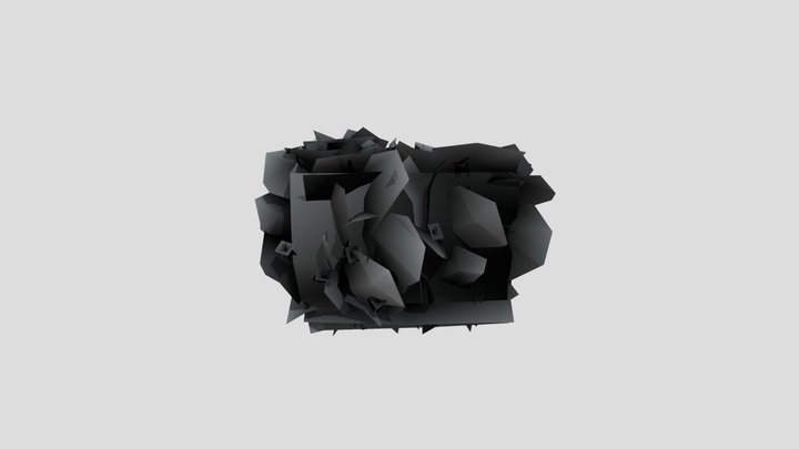 Boxwood Hedge Edge Variation – Modelo 3D gratuito STL