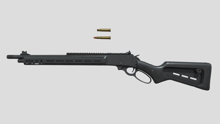 Marlin dark series model 336 3D Model