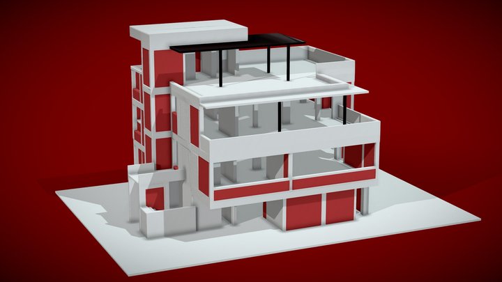 3D model of a structure scanned with RTC360 3D Model