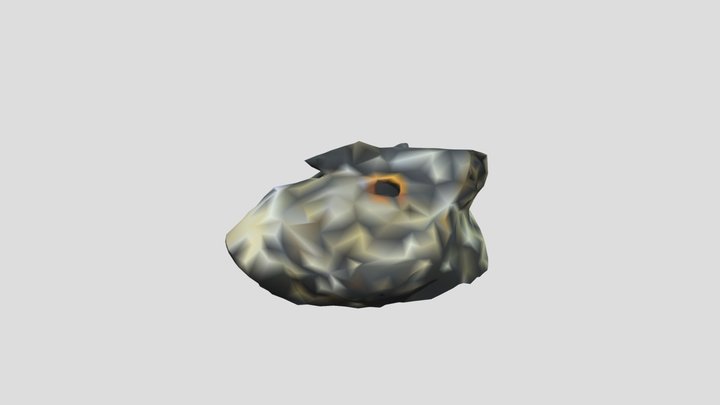 Coruja-mascara 3D Model