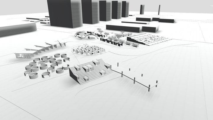 g5-reshaped city fair 3D Model