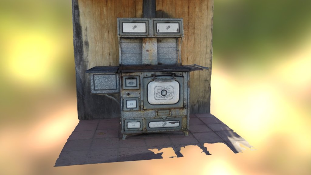 Old Wood Stove