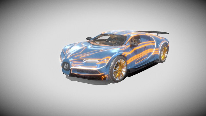 incognito blue-orange 3D Model