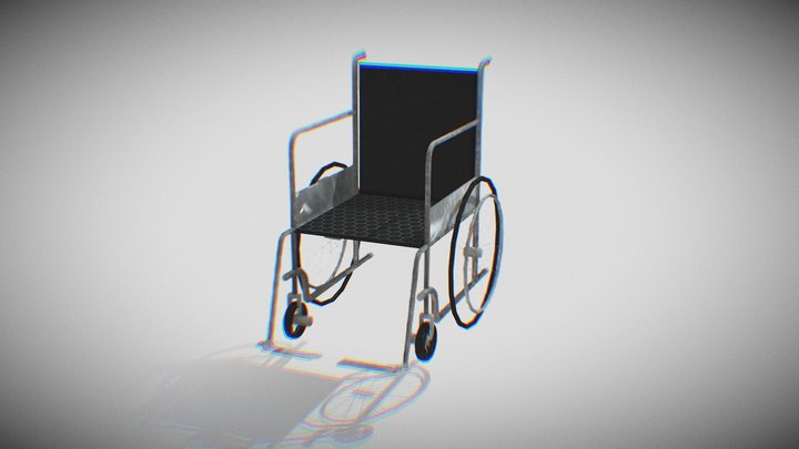 Silla De Ruedas 3D Model
