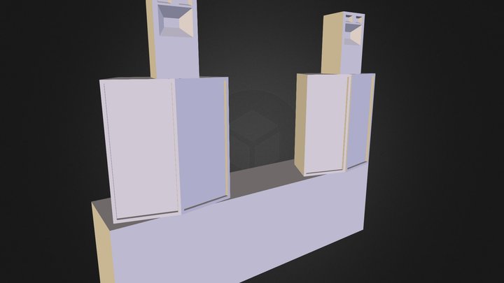 Lou_Enceintes 3D Model