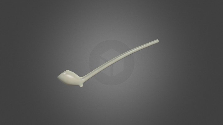 historic-clay-smoking-pipe 3D Model