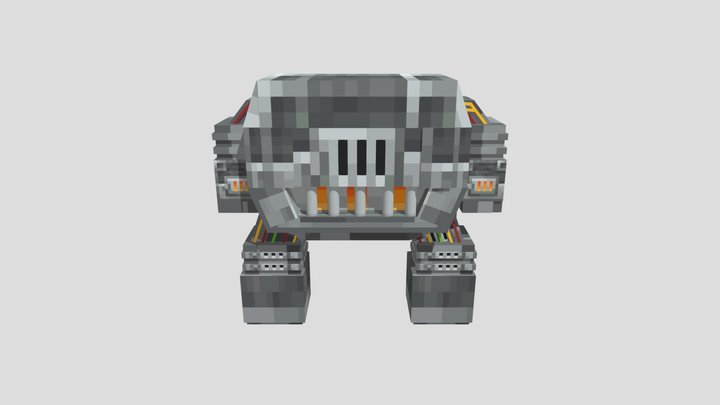 The monster furnace! 3D Model