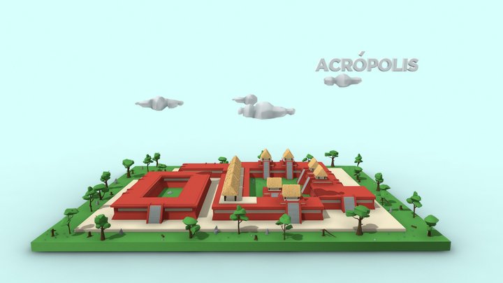 Acropolis Miraflores 3D Model