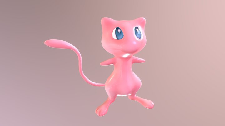 Mew 3D Model