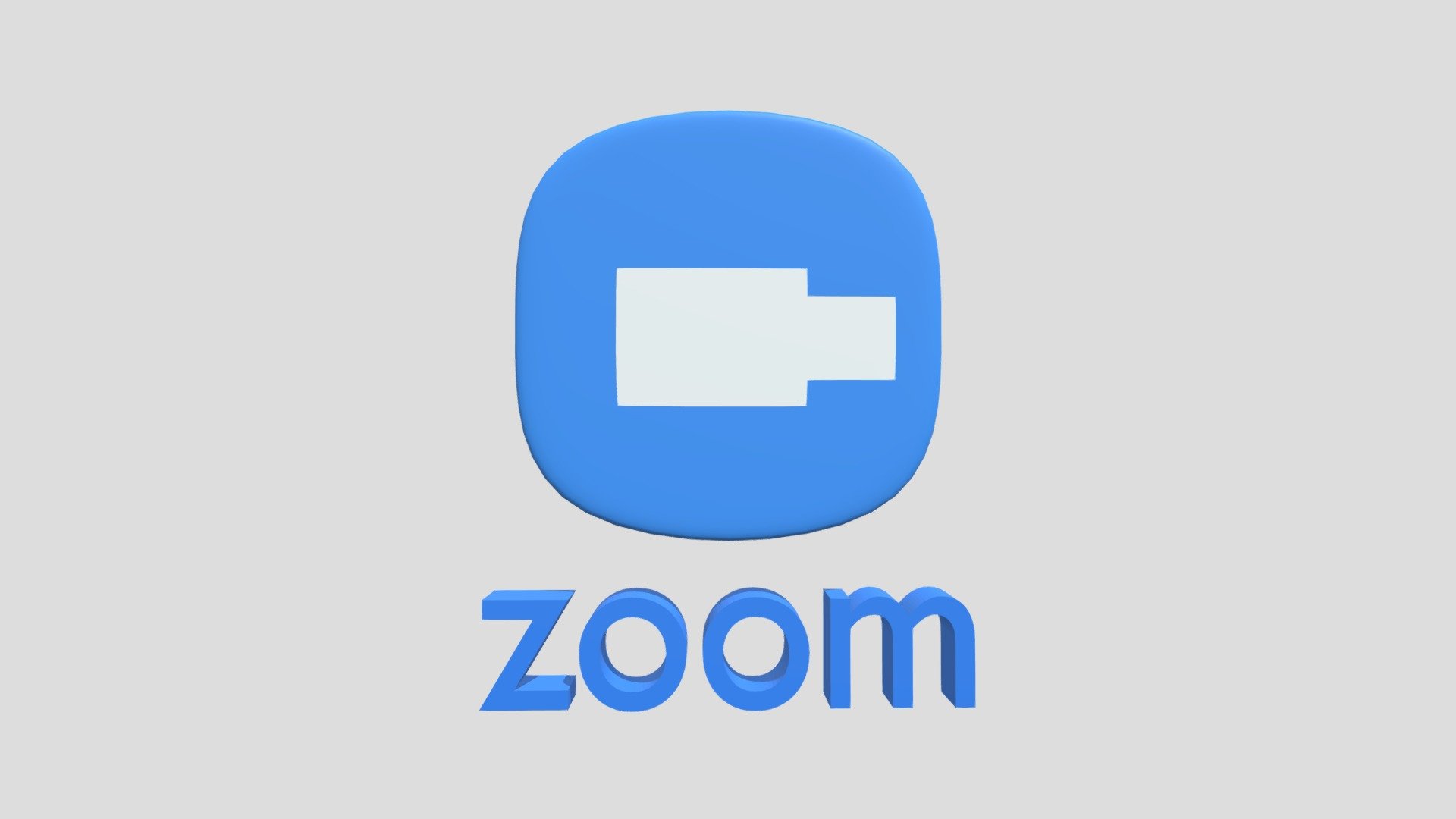 zoom logo - Download Free 3D model by timmy (@timislav845455) [68481fe ...