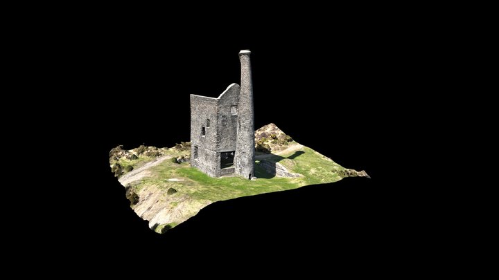 Abandoned Ruins 3D Model