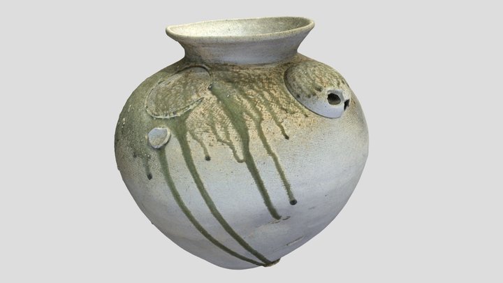 甕（須恵器）寒風古窯跡群1－Ⅲ号窯出土 3D Model