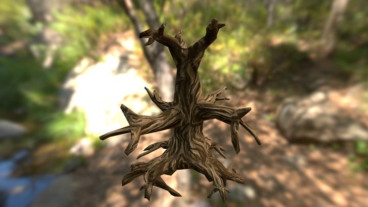 First Tree 3D Model