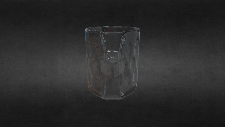 Glass cup 3D Model