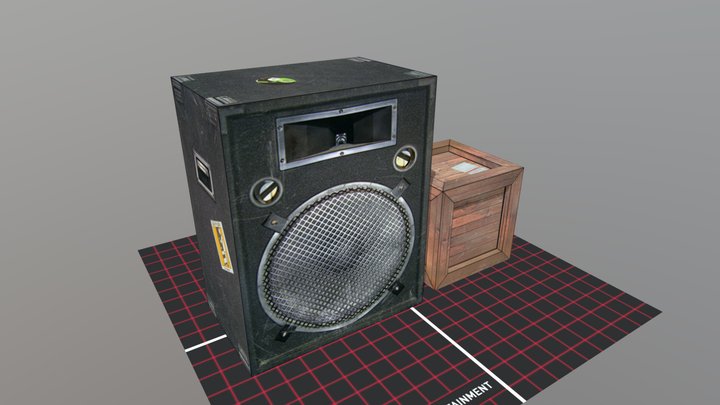 amp_crate 3D Model