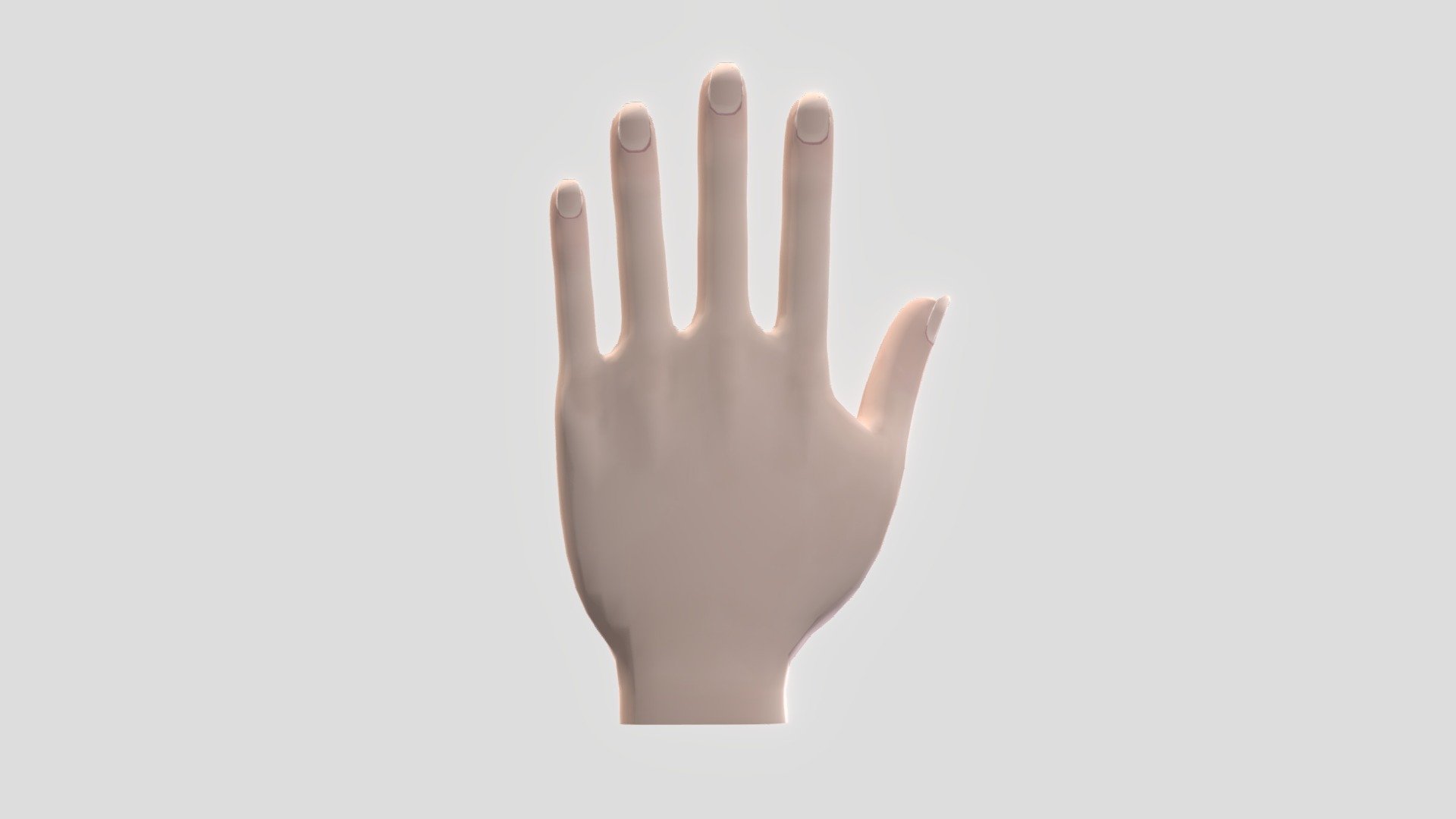 Female hand Download Free 3D model by emopunk [684a371] Sketchfab