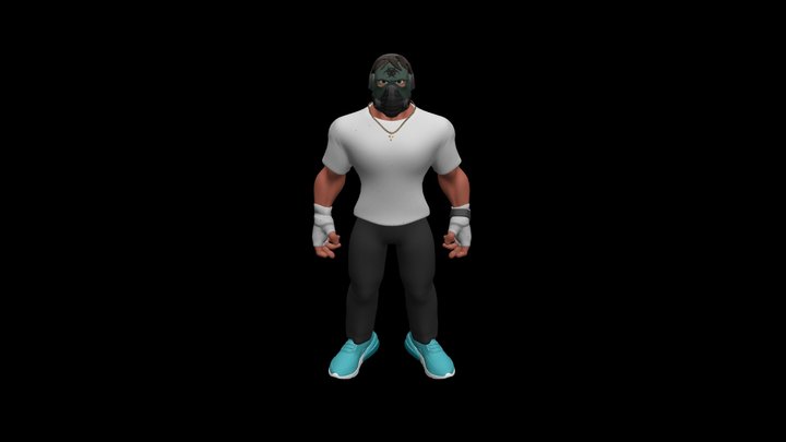 Web3 Hustle model #3 3D Model