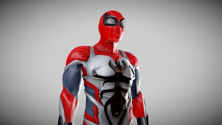 Spider-Man (Calvin Ip's suit) 3D Model