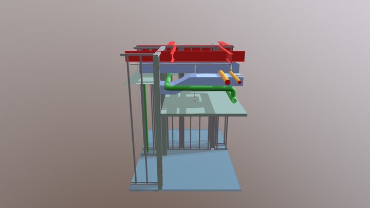 TCH Sprinkler Section 3D Model