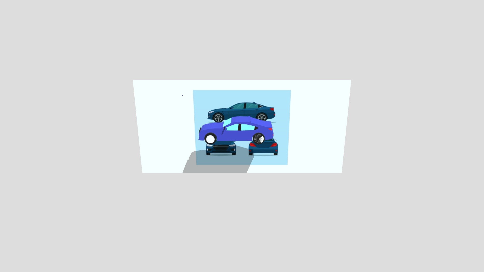 Mobil Biru