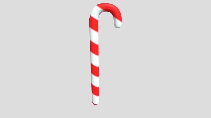 Candycane 3D Model