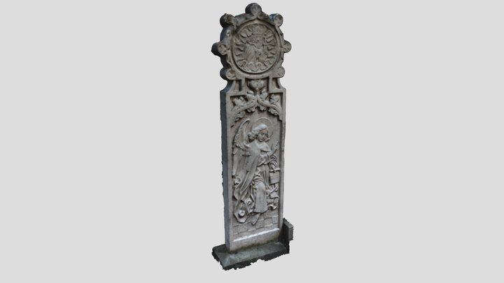 Bas-relief of Mikołaj Kopernik 3D Model