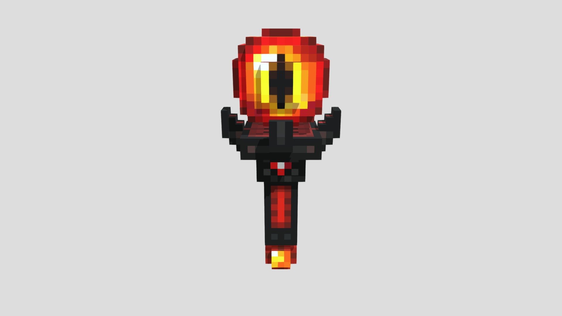 Fire Orb Model Pixel Gun 3d - Download Free 3d Model By Freaxzgaming 