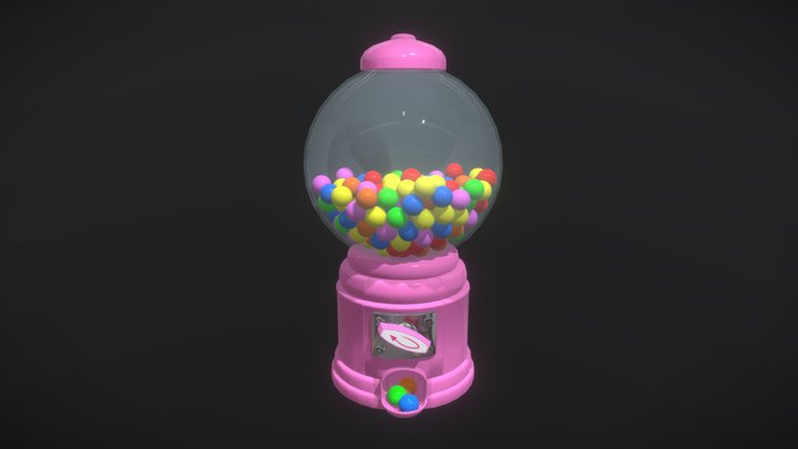 Candy Machine - #3December2020 Day10 3D Model