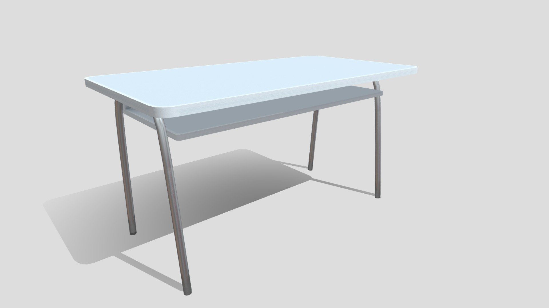 Desk Plastic Buy Royalty Free 3D model by OfficialBytes [684dce8