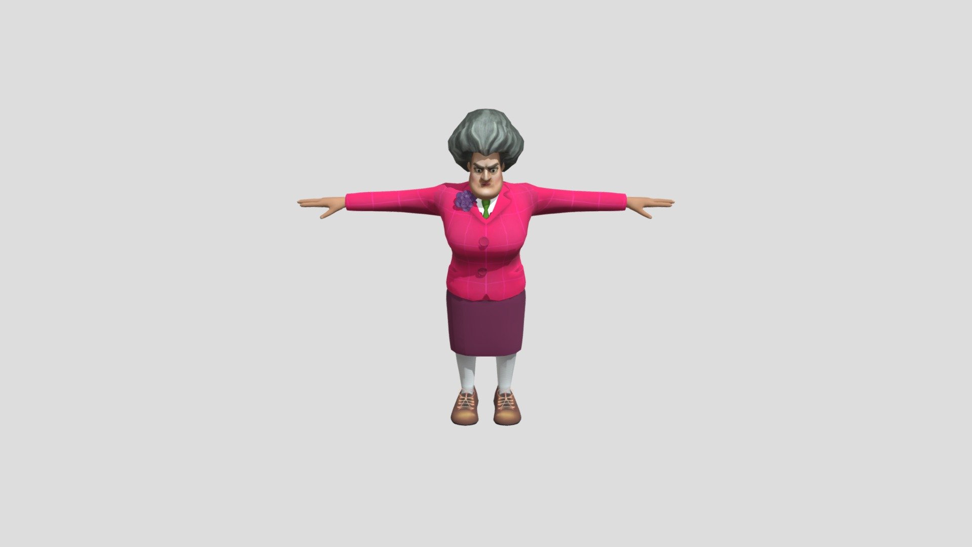 scary teacher 3d miss t - Download Free 3D model by amogusstrikesback2 ...