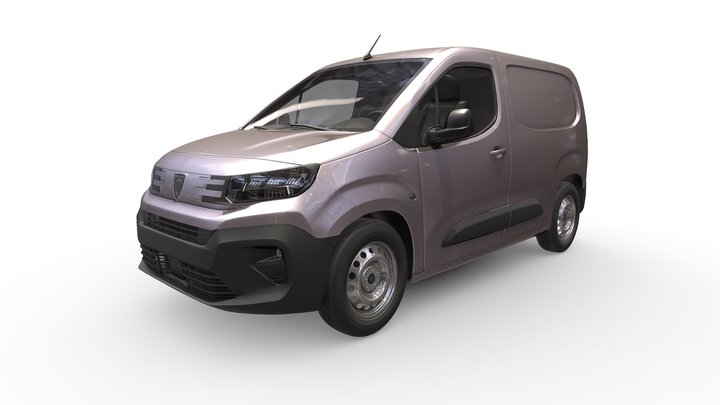 Peugeot Partner 2024 3D Model