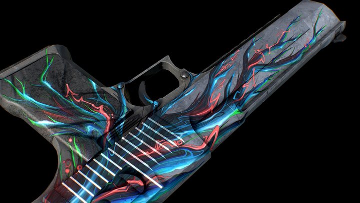 Deagle tree 3D Model