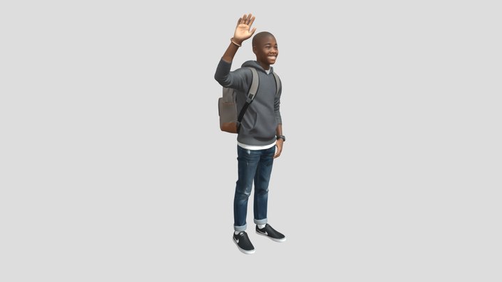 Waving Hello