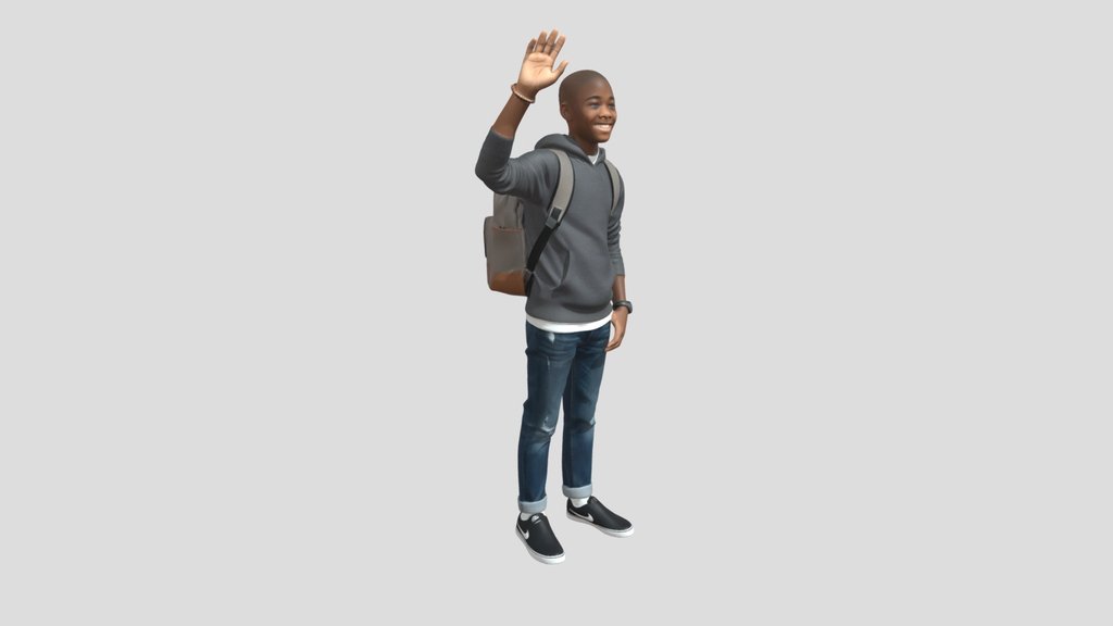 Waving Hello