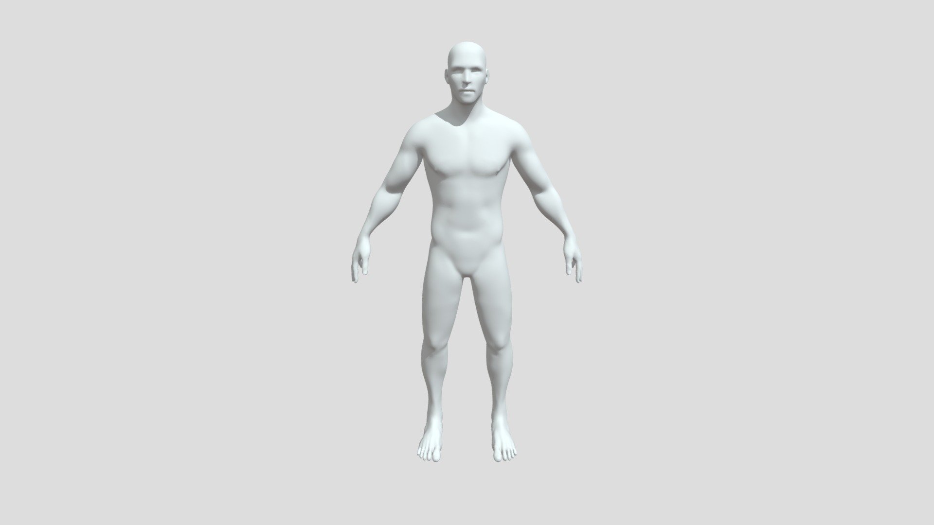 3d man - 3D model by fabiobreo [6852689] - Sketchfab