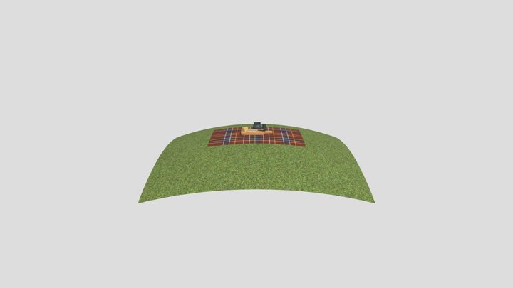 finished picnic 3D Model