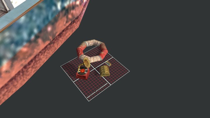 DAE 5 Finished props - BY THE OCEAN 3D Model