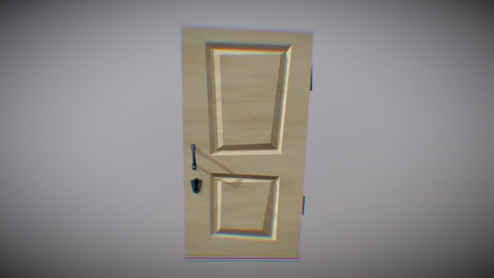 Hello Neighbor Door 3D Model