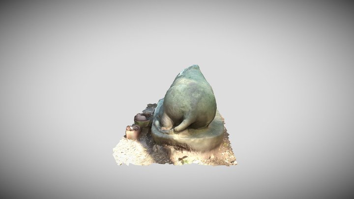 Nandi Arca Lembu 3D Model