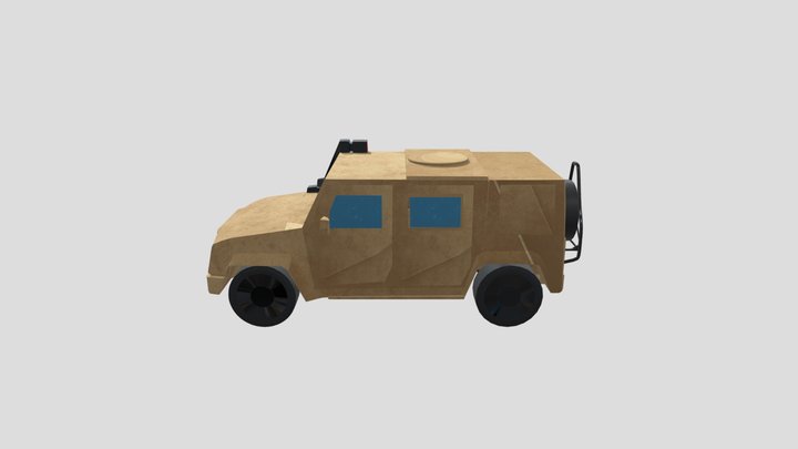 Iveco Humvee 3D Model