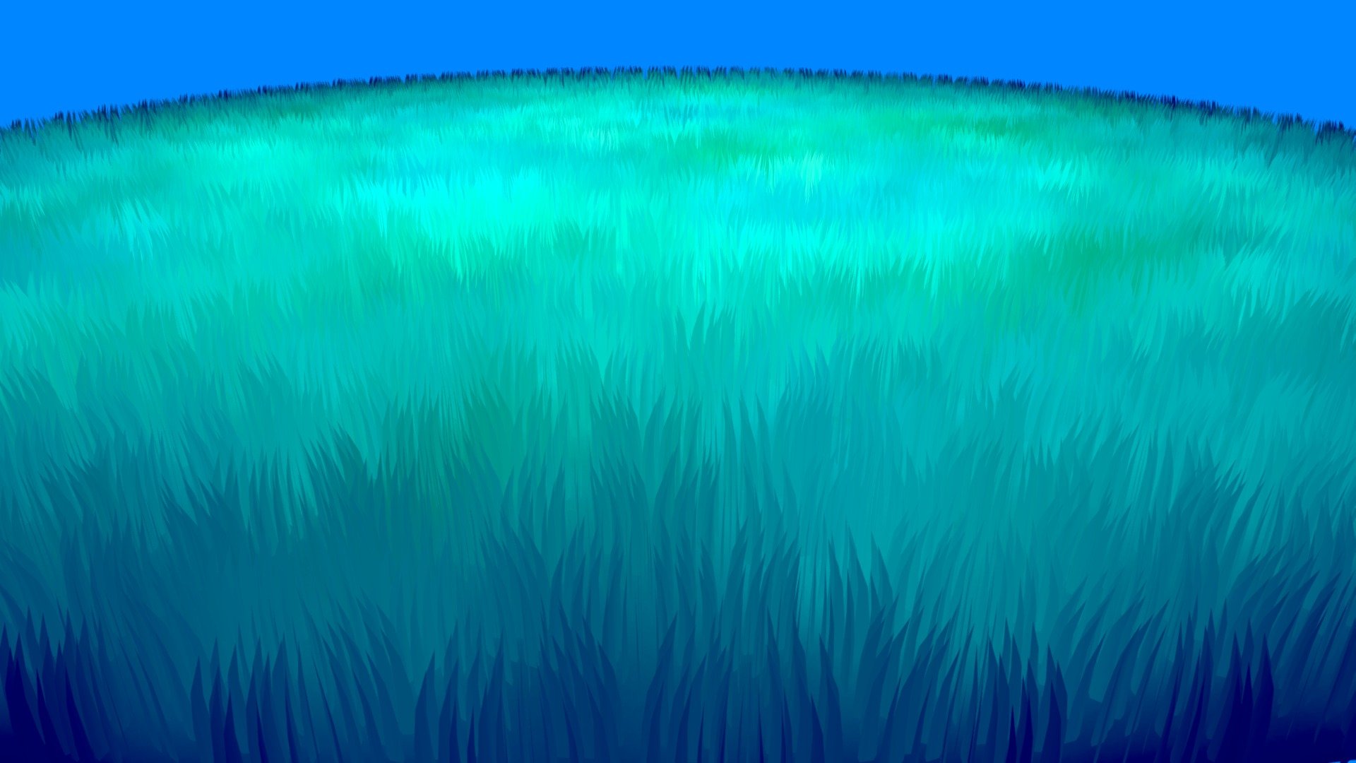 ⬇️ Anime Stylized Grass Winter/Night - 3D model by Sebastian