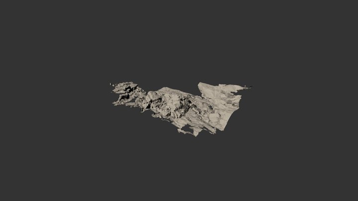 Rafes Chasm Unshaded 3D Model