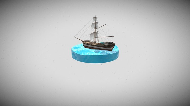 ship scene 3D Model