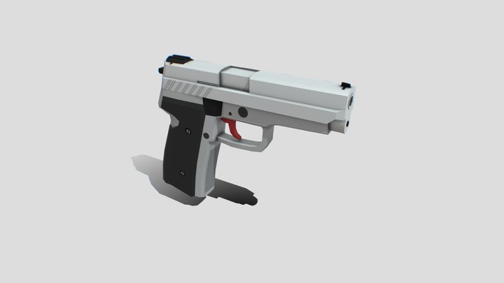 ブルーアーカイブ ガンモデリング03(BlueArchive Gun_Modeling03) 3D Model