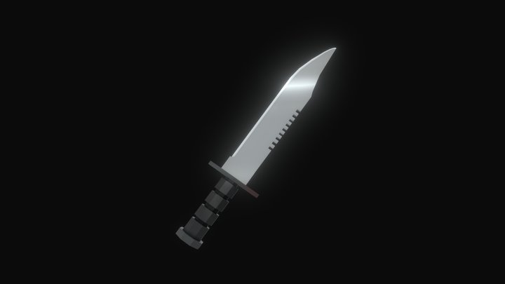 匕首成品 3D Model