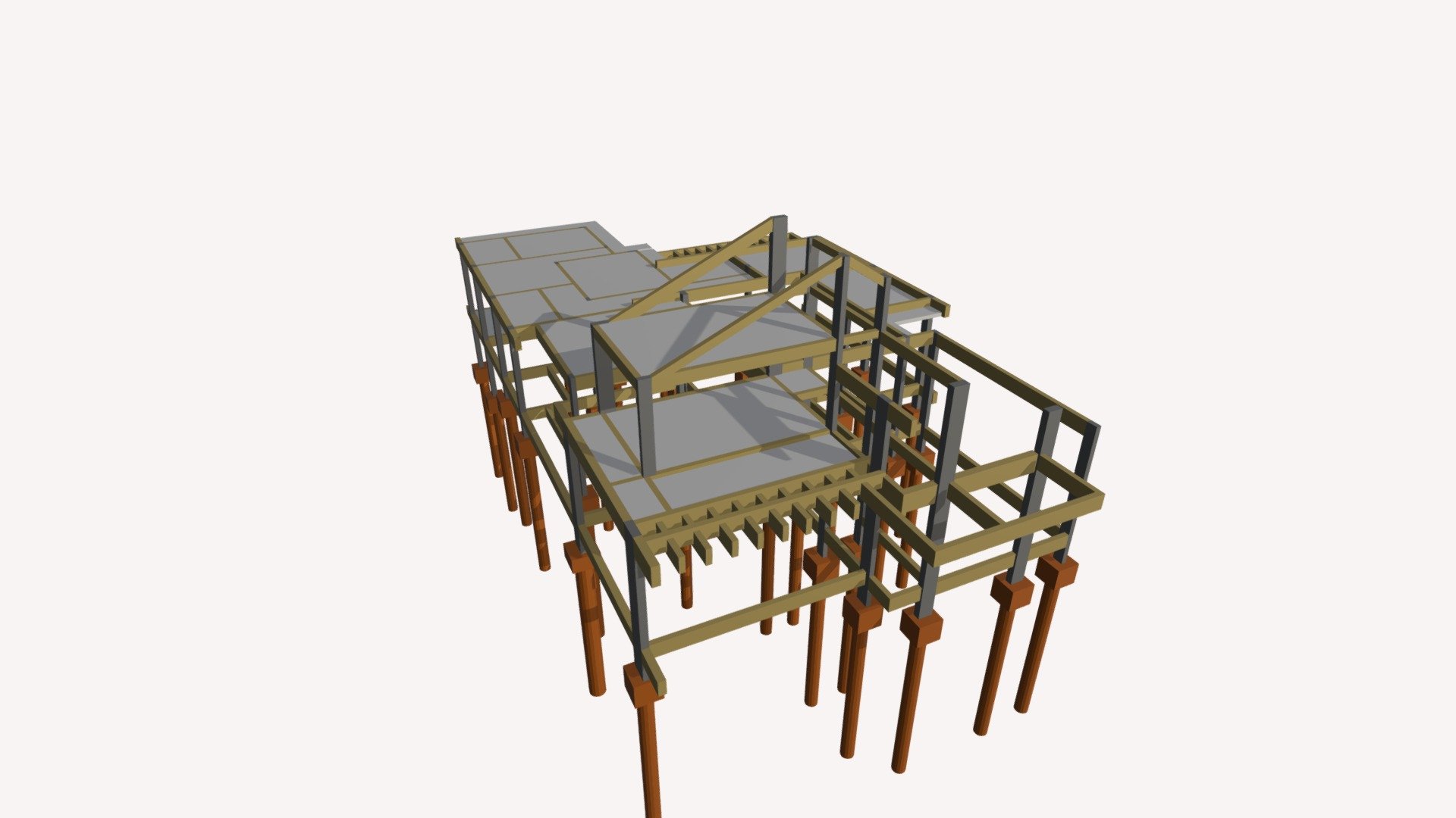 Residencia Unifamiliar em Concreto Armado