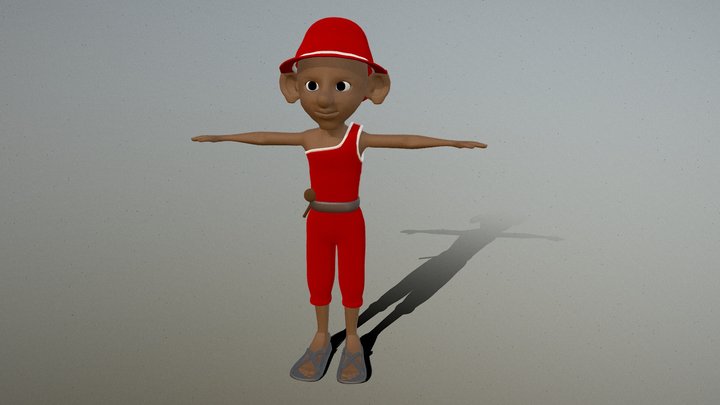 YOUNG MAASAI - maiyan 3D Model