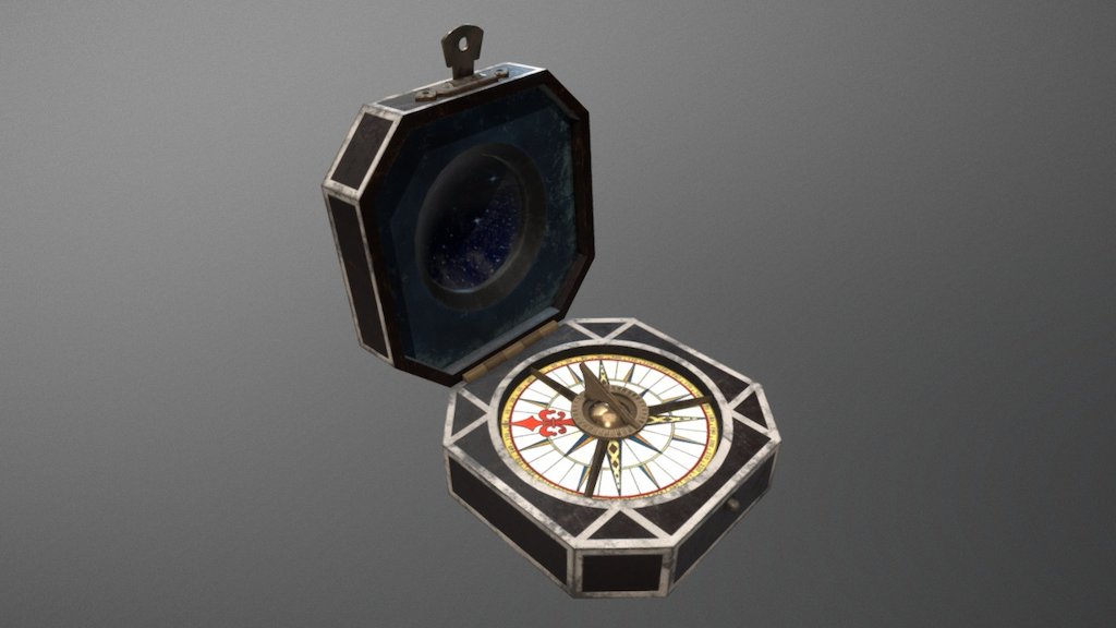 Pirates of the Caribbean- Jack Sparrow's compass - 3D model by sycro ...
