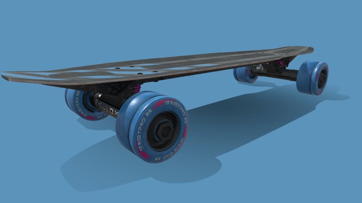 Skate - Longboard 3D Model