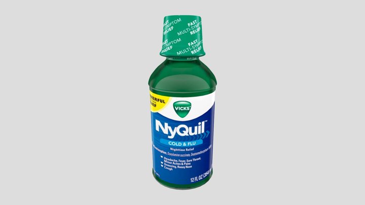Nyquil 3D Model